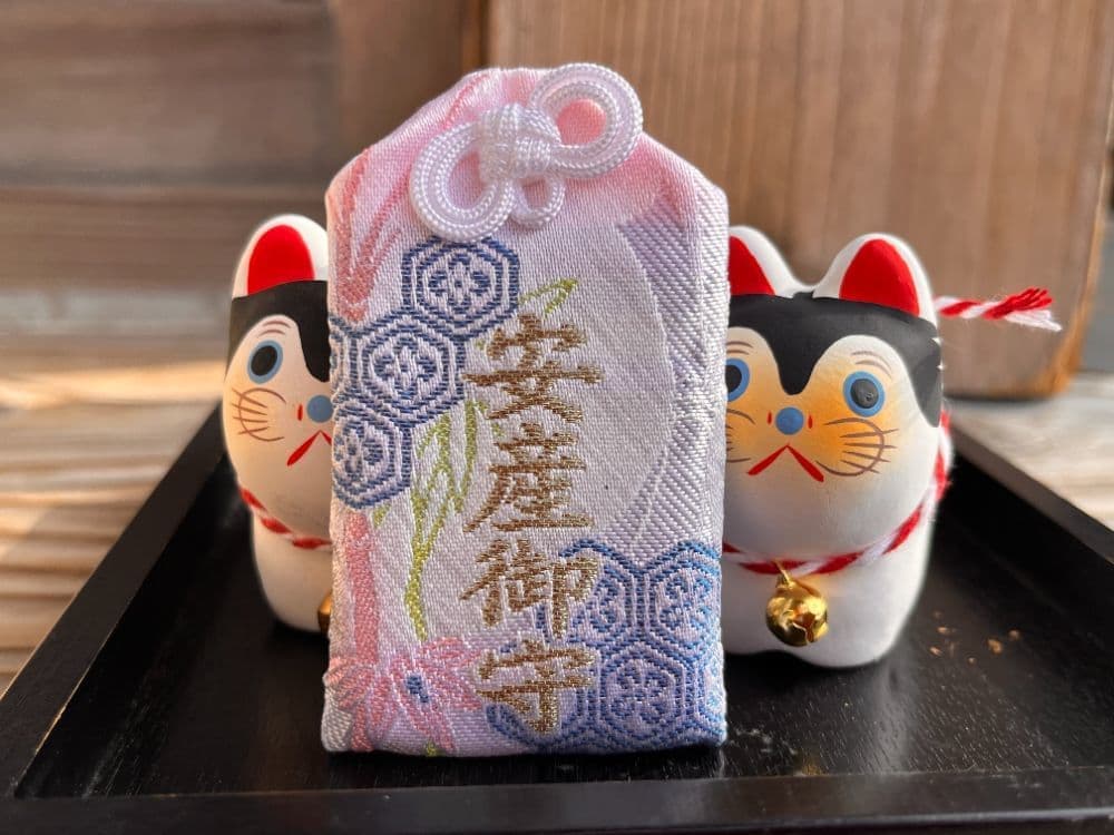 熊本・浮島神社の安産祈願